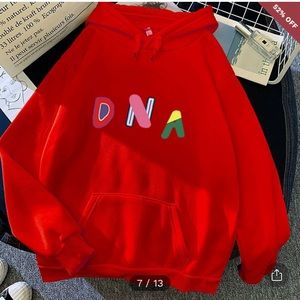 BTS DNA Hoodie (red)